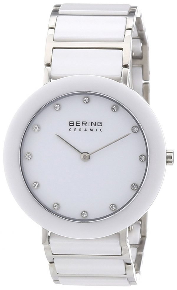 Bering Ceramic 11435-754 Kello Valkoinen / Teräs