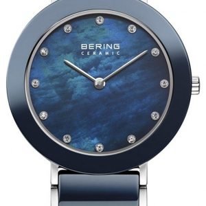 Bering Ceramic 11435-787 Kello Sininen / Teräs
