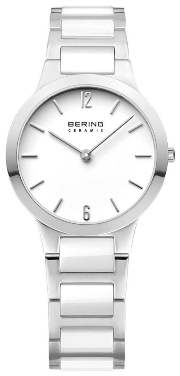 Bering Ceramic 30329-754 Kello Valkoinen / Teräs