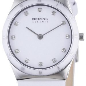 Bering Ceramic 32230-684 Kello Valkoinen / Nahka