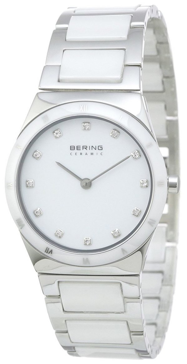 Bering Ceramic 32230-764 Kello Valkoinen / Teräs