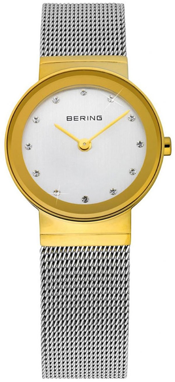 Bering Classic 10122-001 Kello Valkoinen / Teräs