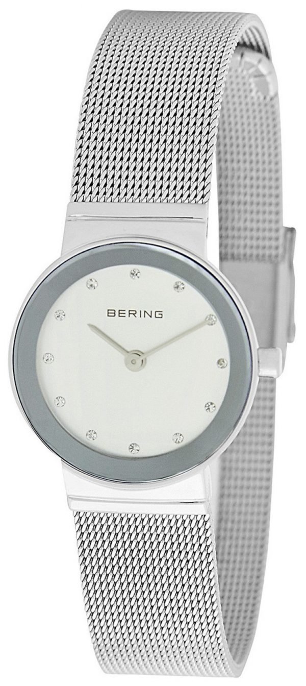 Bering Classic 10126-000 Kello Valkoinen / Teräs