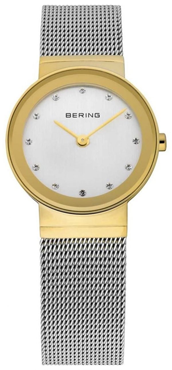 Bering Classic 10126-001 Kello Valkoinen / Teräs