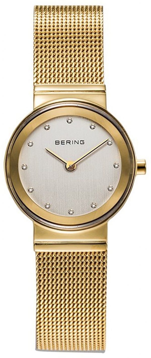 Bering Classic 10126-334 Kello Valkoinen / Kullansävytetty