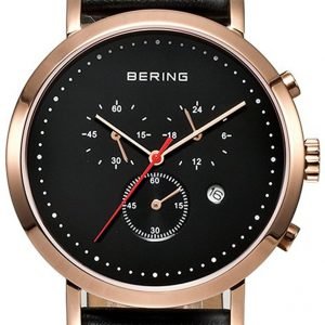 Bering Classic 10540-462 Kello Musta / Nahka