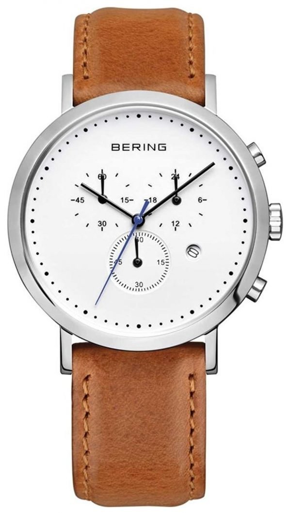 Bering Classic 10540-504 Kello Valkoinen / Nahka