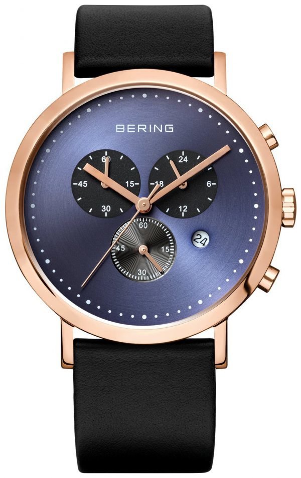 Bering Classic 10540-567 Kello Sininen / Nahka