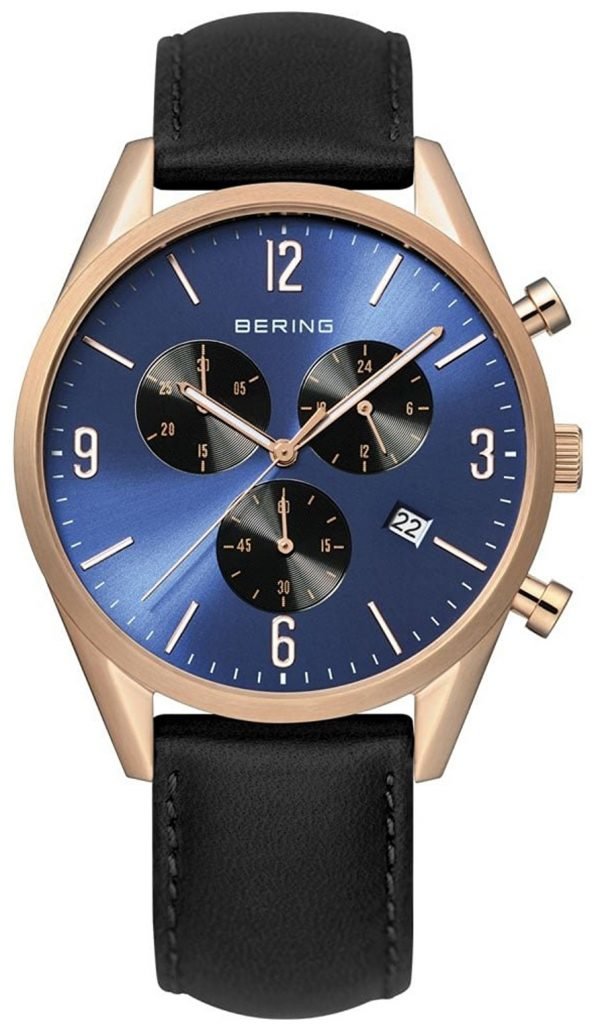 Bering Classic 10542-567 Kello Sininen / Nahka