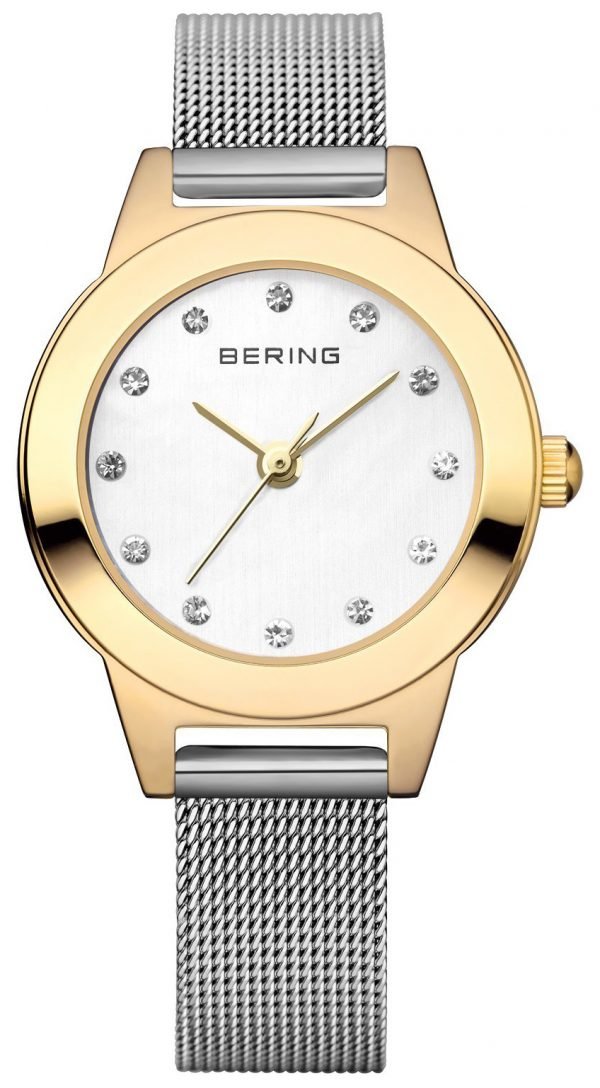 Bering Classic 11125-010 Kello Valkoinen / Teräs