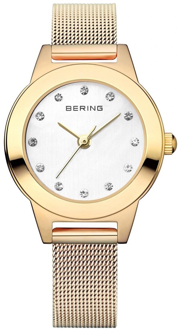Bering Classic 11125-334 Kello Valkoinen / Kullansävytetty