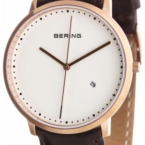 Bering Classic 11139-564 Kello Valkoinen / Nahka