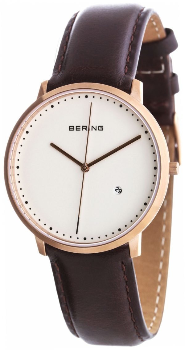 Bering Classic 11139-564 Kello Valkoinen / Nahka