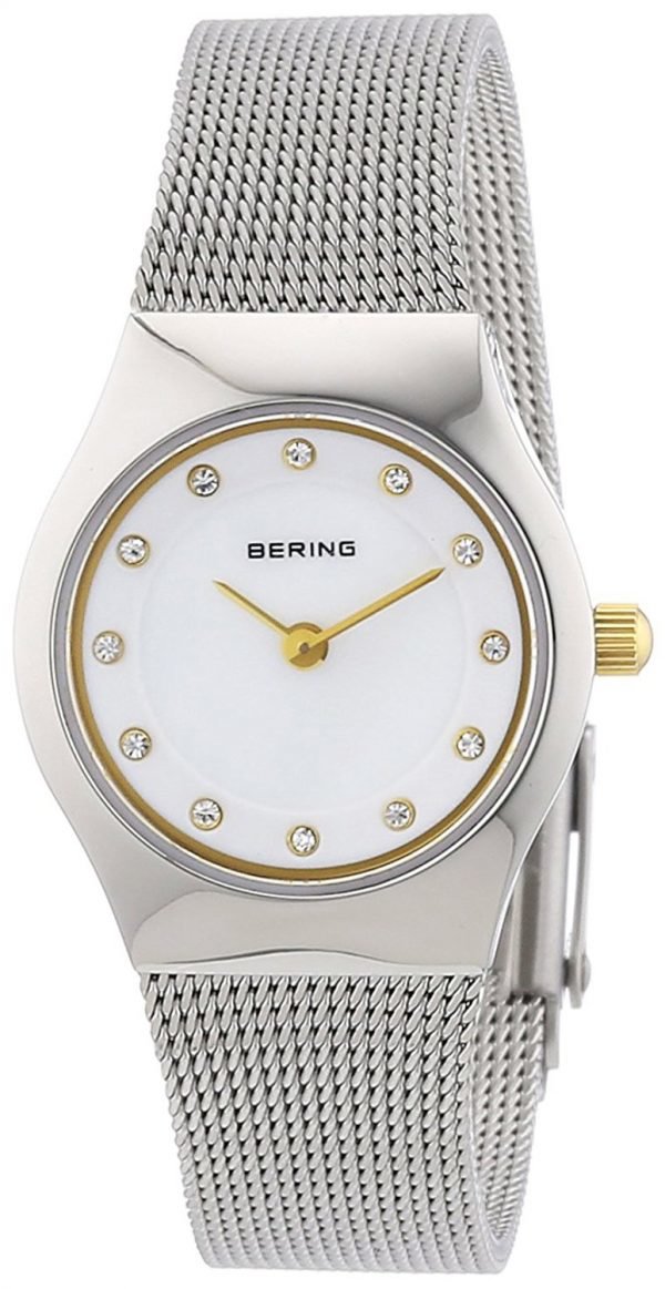 Bering Classic 11923-004 Kello Valkoinen / Teräs