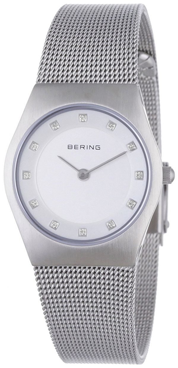 Bering Classic 11927-000 Kello Valkoinen / Teräs