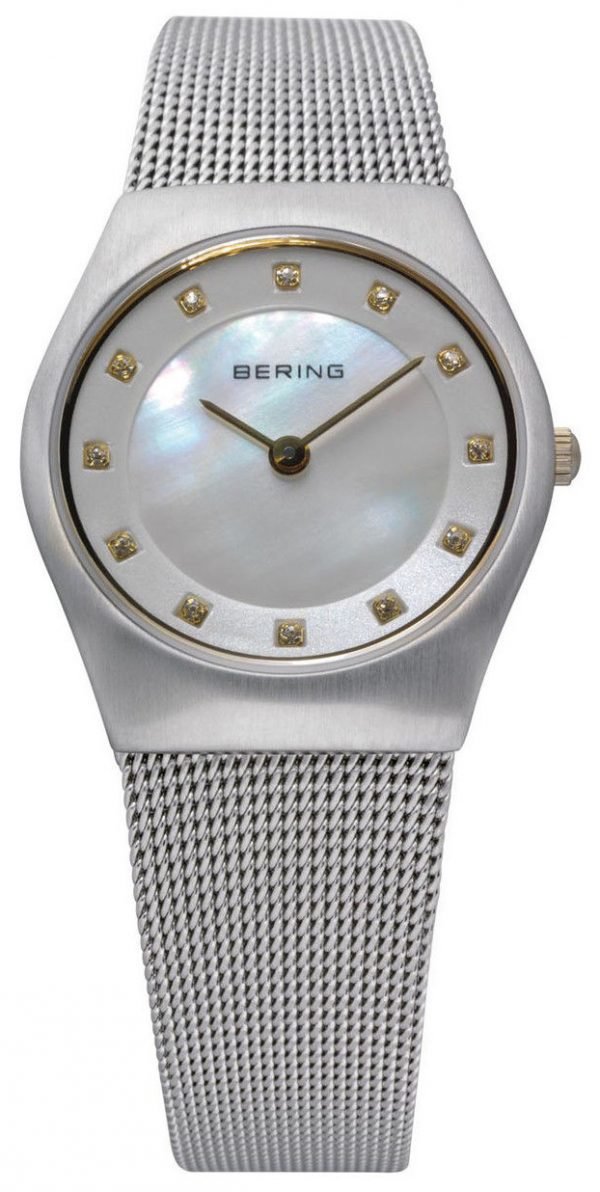 Bering Classic 11927-004 Kello Valkoinen / Teräs