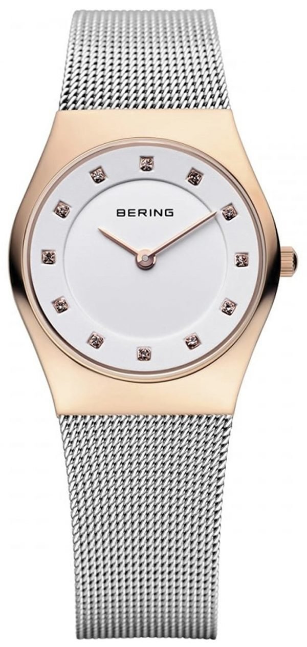 Bering Classic 11927-064 Kello Valkoinen / Teräs