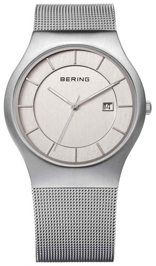 Bering Classic 11938-000 Kello Valkoinen / Teräs