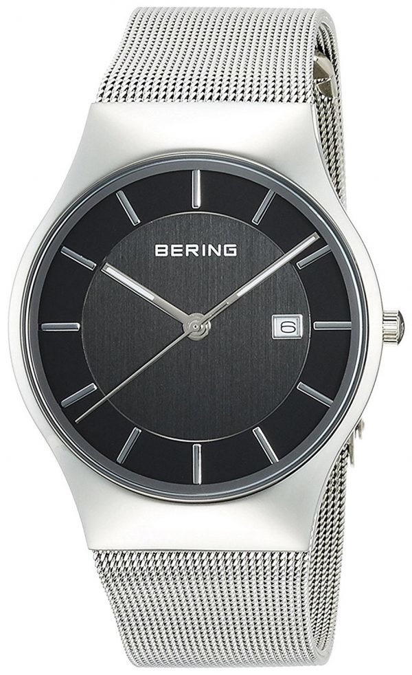 Bering Classic 11938-002 Kello Musta / Teräs