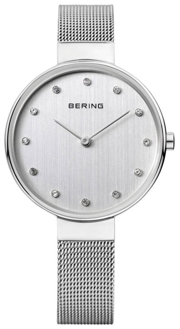 Bering Classic 12034-000 Kello Valkoinen / Teräs