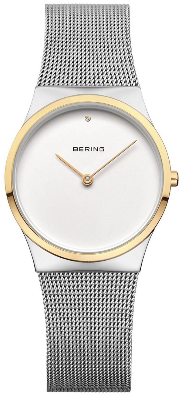 Bering Classic 12130-014 Kello Valkoinen / Teräs