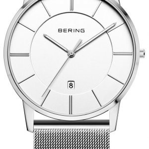 Bering Classic 13139-000 Kello Valkoinen / Teräs