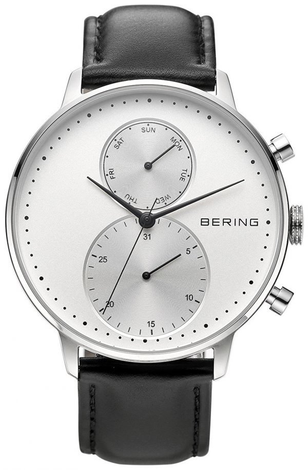 Bering Classic 13242-404 Kello Valkoinen / Nahka