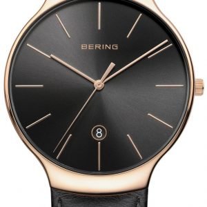 Bering Classic 13338-462 Kello Musta / Nahka