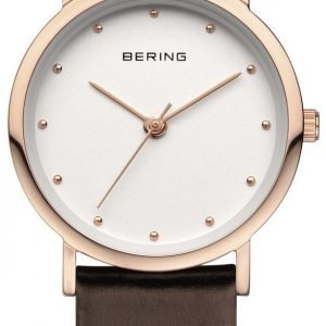 Bering Classic 13426-564 Kello Valkoinen / Nahka