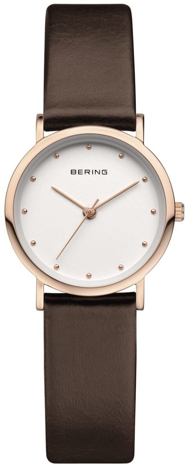 Bering Classic 13426-564 Kello Valkoinen / Nahka