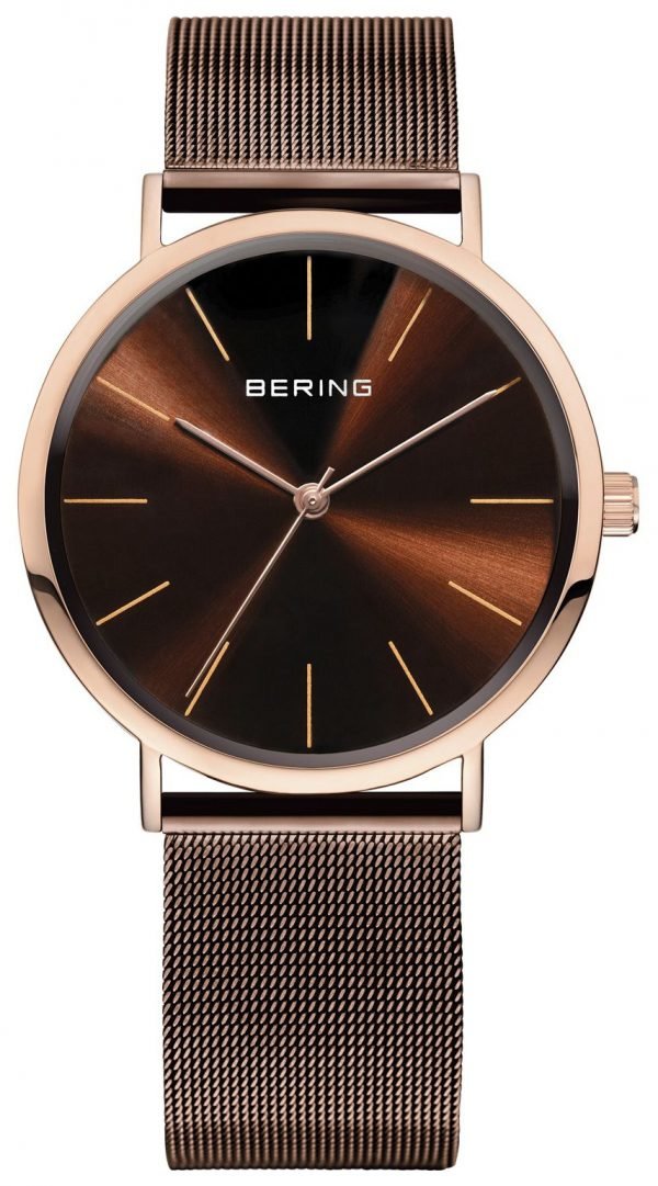 Bering Classic 13436-265 Kello Ruskea / Teräs