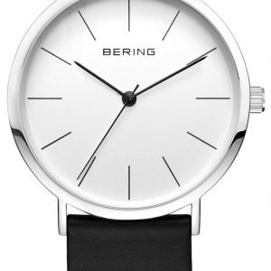 Bering Classic 13436-404 Kello Valkoinen / Nahka