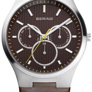 Bering Classic 13841-505 Kello Ruskea / Nahka