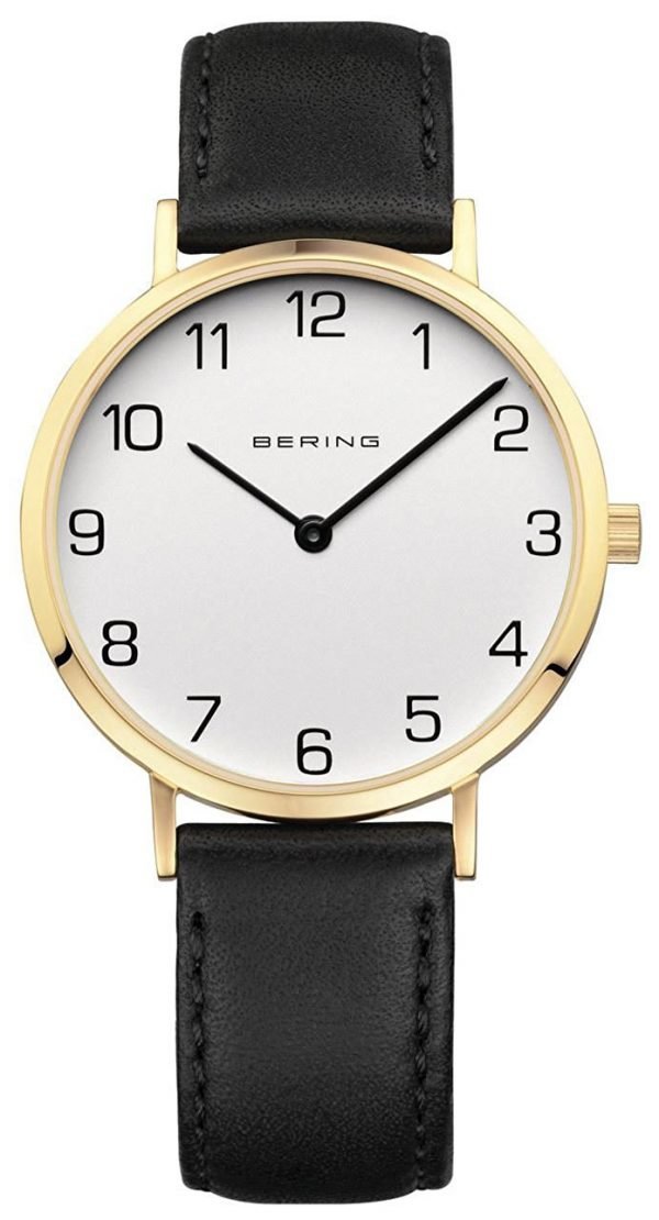 Bering Classic 13934-434 Kello Valkoinen / Nahka