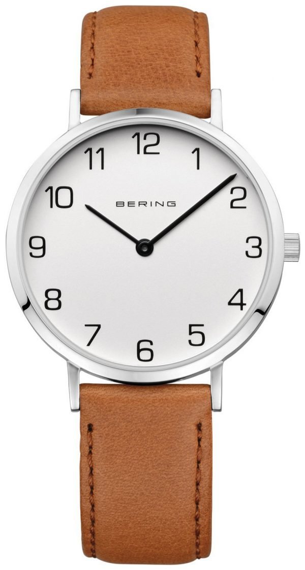 Bering Classic 13934-504 Kello Valkoinen / Nahka