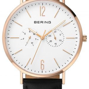 Bering Classic 14240-464 Kello Valkoinen / Nahka