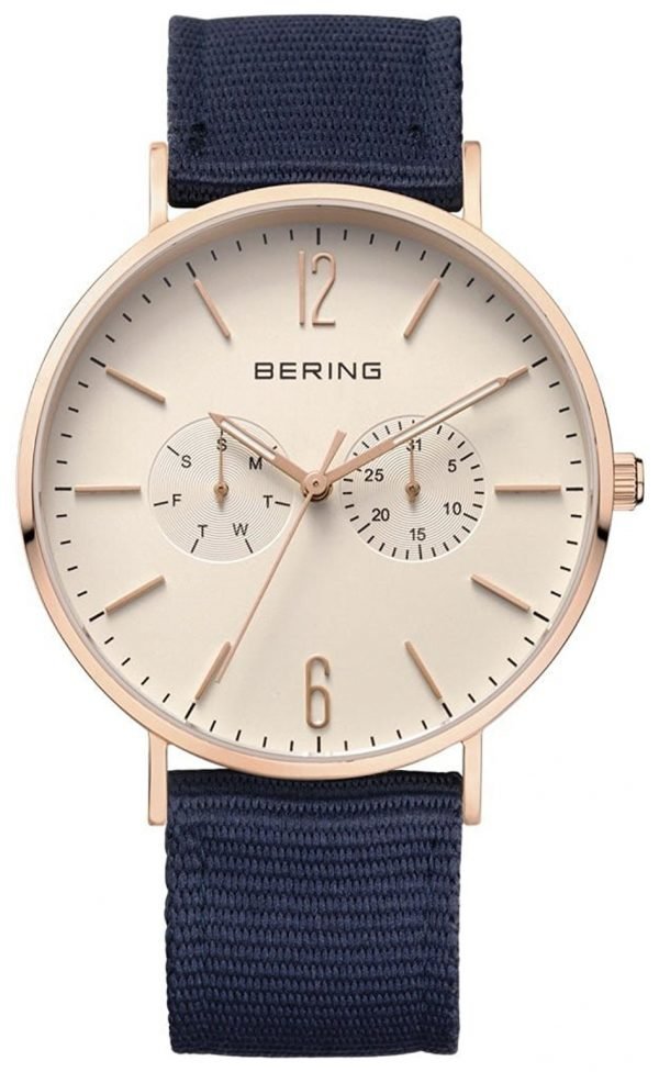 Bering Classic 14240-564 Kello Valkoinen / Tekstiili