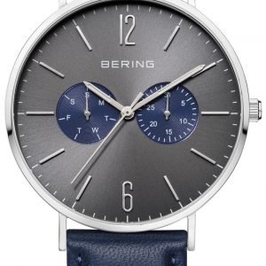 Bering Classic 14240-803 Kello Harmaa / Nahka