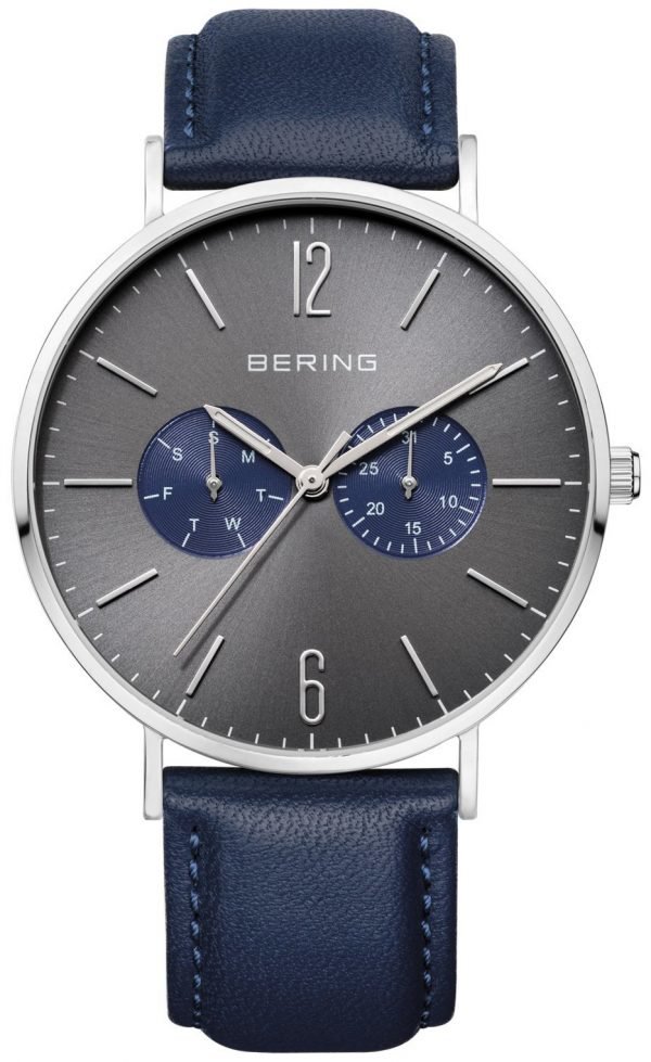 Bering Classic 14240-803 Kello Harmaa / Nahka