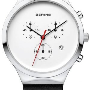 Bering Classic 14736-404 Kello Valkoinen / Nahka