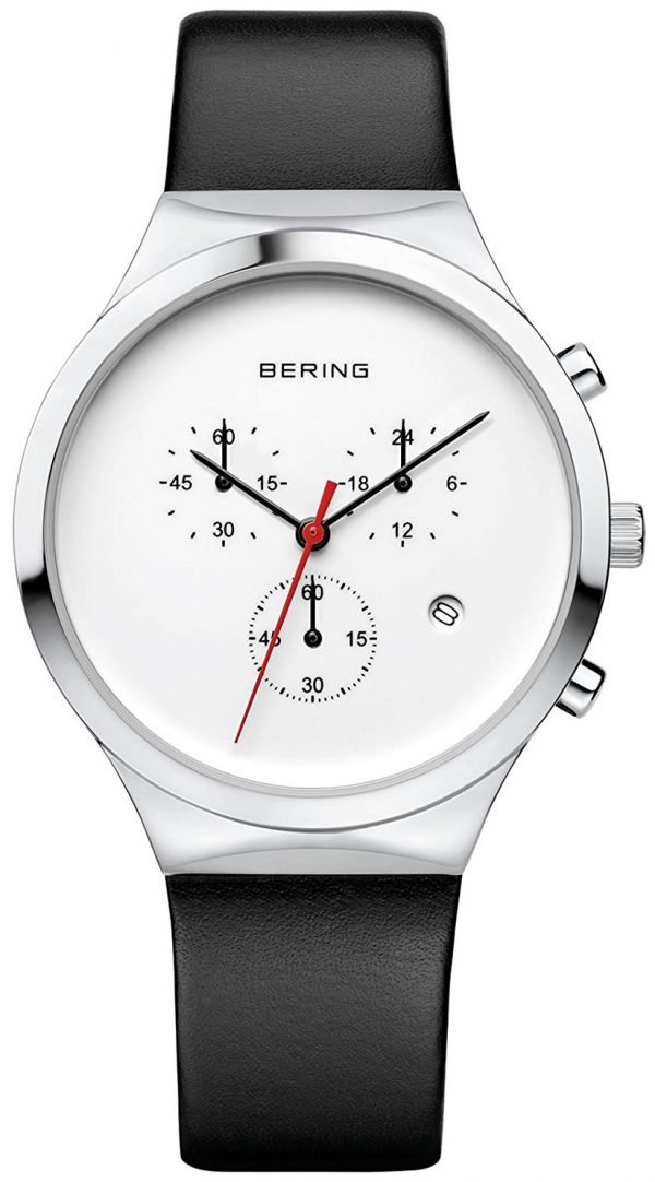 Bering Classic 14736-404 Kello Valkoinen / Nahka