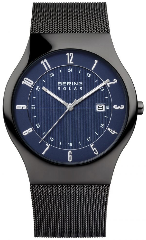 Bering Solar 14640-227 Kello Sininen / Teräs