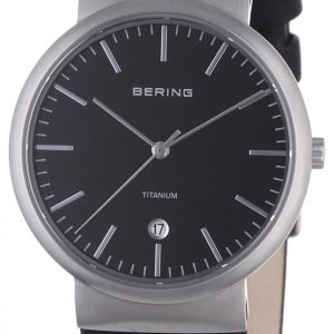 Bering Titanium 11036-402 Kello Musta / Nahka