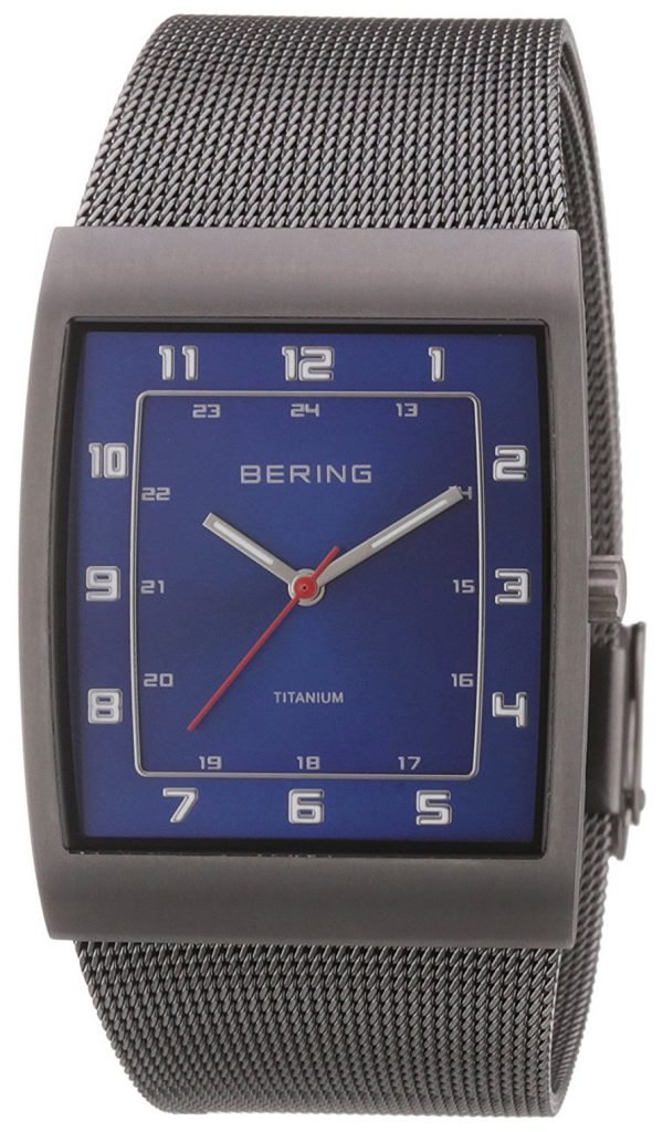 Bering Titanium 11233-078 Kello Sininen / Titaani