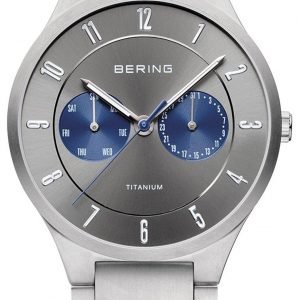 Bering Titanium 11539-777 Kello Hopea / Titaani