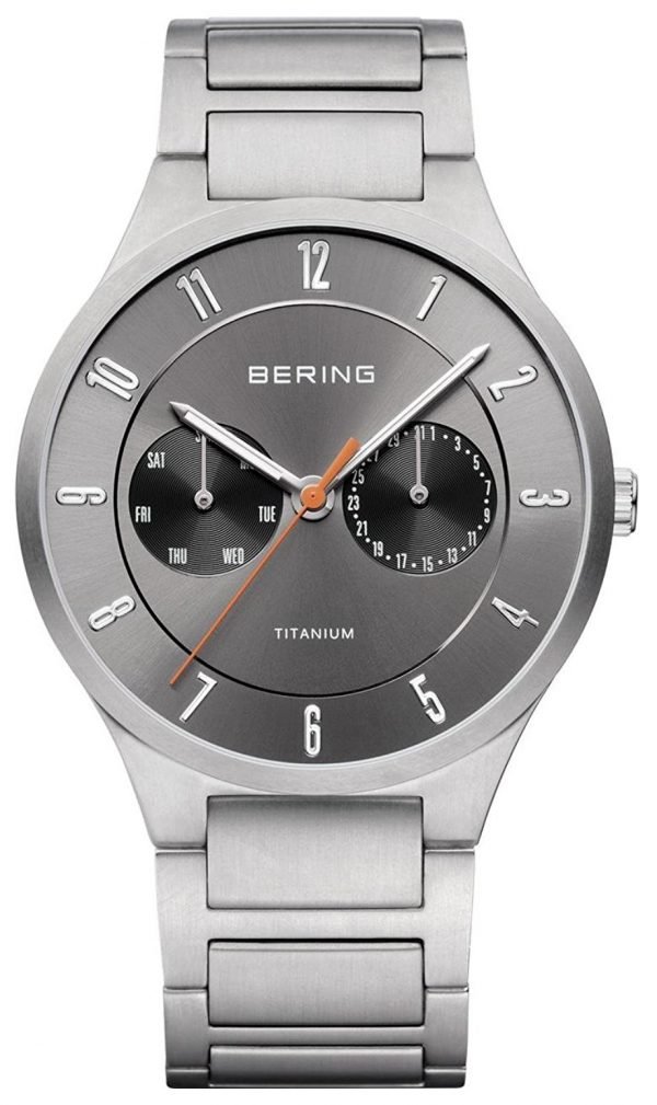 Bering Titanium 11539-779 Kello Hopea / Titaani