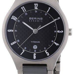 Bering Titanium 11739-702 Kello Musta / Titaani