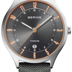 Bering Titanium 11739-879 Kello Harmaa / Nahka