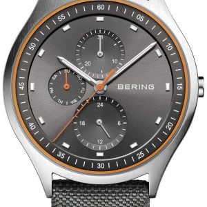 Bering Titanium 11741-879 Kello Harmaa / Nahka