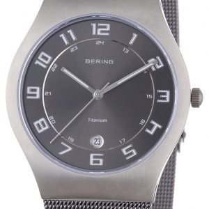 Bering Titanium 11937-077 Kello Harmaa / Titaani